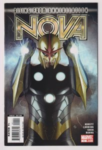 Marvel Comics! Nova! Rising From Annihilation! Issue #1!