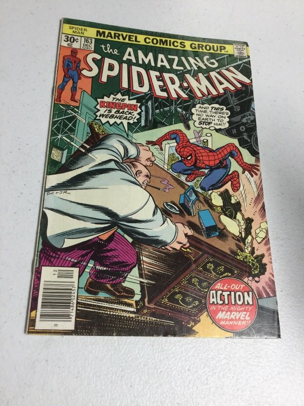 Amazing Spider-Man 163 Fn- Fine- 5.5 Marvel Comics