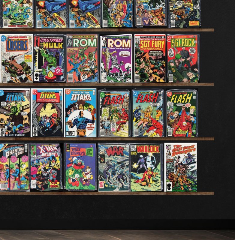 Huge Lot 160+ Comics with Marvel'S Greatest Comics, The Flash & More!