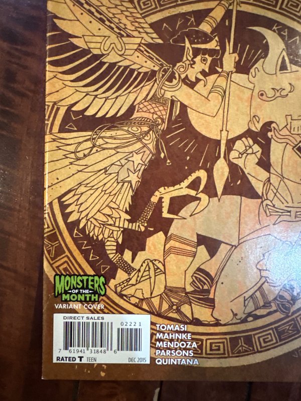 Superman/Wonder Woman #22 Variant Cover (2015)