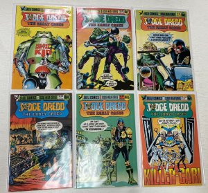 Judge Dredd The Early Cases set #1-6 Eagle 6 different books 6.0 FN (1988)