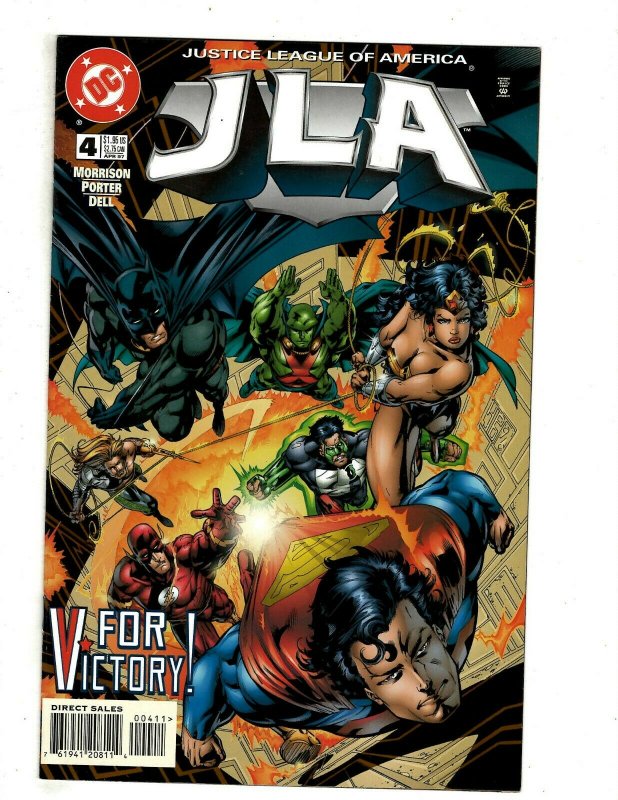 12 JLA DC Comics # 1 2 3 4 5 6 7 8 9 10 11 12 Batman Superman Wonder Woman RB17 