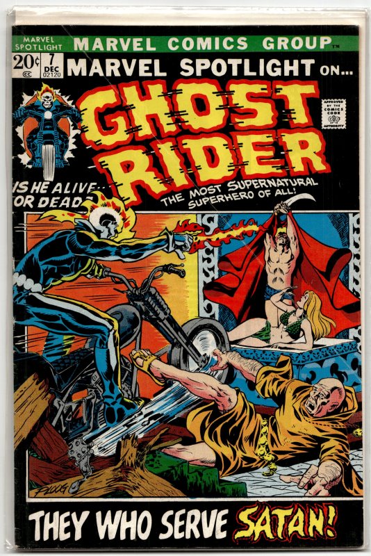 Marvel Spotlight #7 (1972) Ghost Rider