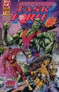 Justice League Task Force #1 VF ; DC | With Membership Card
