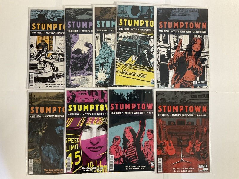 STUMPTOWN 1-4 1 2 3 4 1-5 1 2 3 4 5 NM NEAR MINT ONI PRESS