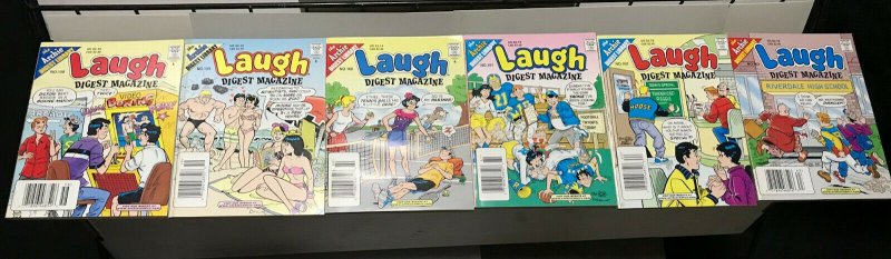 ARCHIE LAUGH DIGEST MAGAZINE LOT of 6 Early-Mid 2000's FINE! #8 