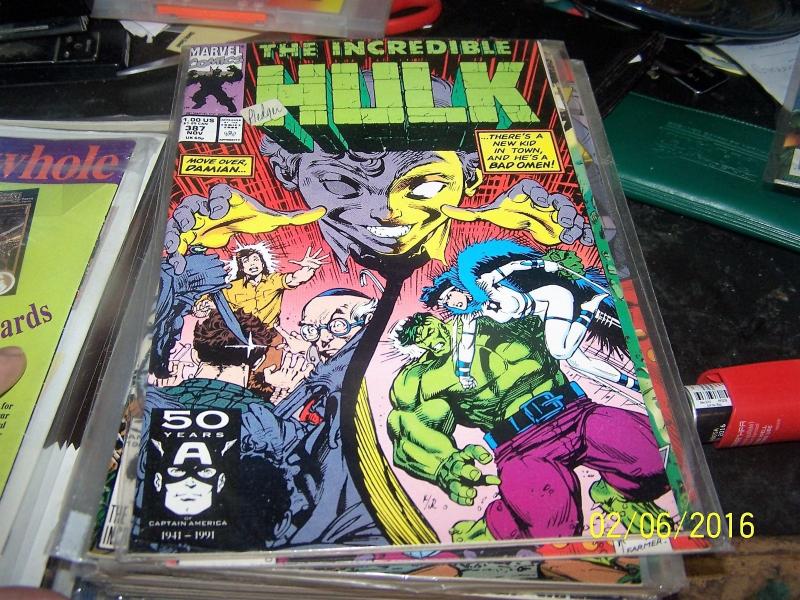 incredible hulk comic # 387    sabra isreal  bad omen pantheon