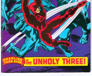 Daredevil(vol. 1) # 39 The Exterminator and The Unholy Three !