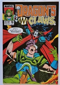 Dragon’s Claws #9 (March 1989 Marvel) VF+   