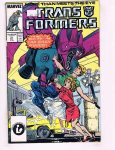 4 Transformers Marvel Comic Books #29 30 31 32 FN-VF-VF/NM 1st Print Optimus J78