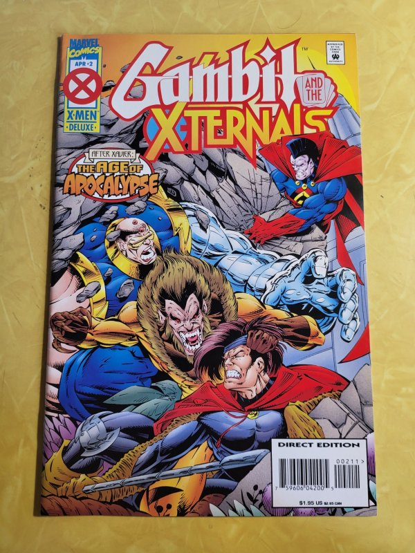 Gambit & The X-Ternals #2 through 4 (1995)