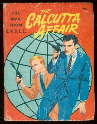 MAN FROM UNCLE #2011-BIG LITTLE BOOK-CALCUTTA AFFAIR TV G/VG