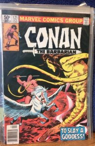 Conan the Barbarian #121 Newsstand Edition (1981)