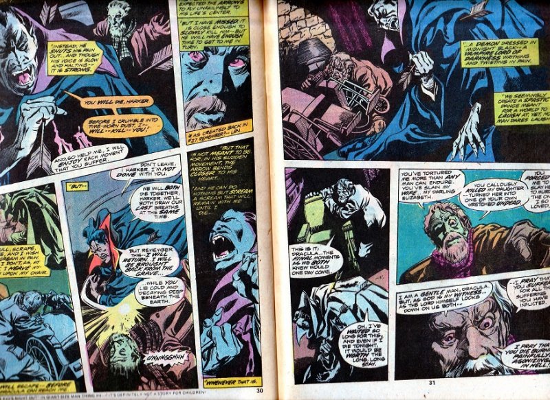 Tomb of Dracula(vol. 1) # 32 Harker vs Dracula !
