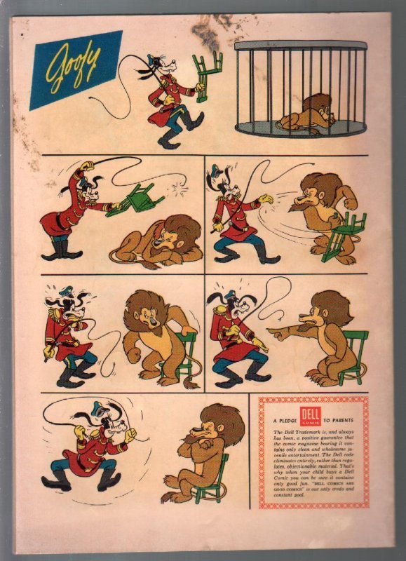 Goofy-Four Color Comics #658 1955-Dell-Walt Disney-FN-