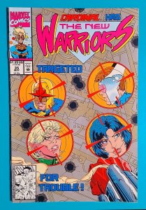 New Warriors 35 (1993) Nova Guardians MCU Secret Wars Thunderbolts Avengers Xmen