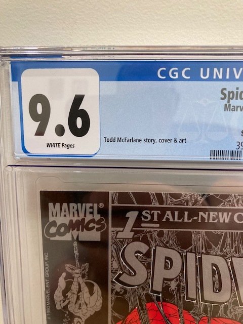 Amazing Spider-Man #298 CGC 7.0 & Spider-Man #1 (1990) CGC 9.6 (McFarlane Set)