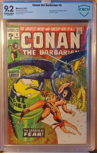 Conan The Barbarian #9   CBCS NM- 9.2   1971 Marvel