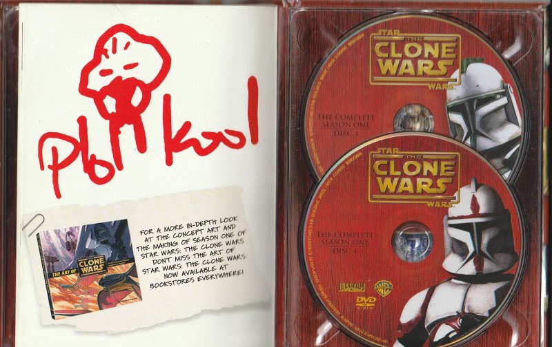 Star Wars The Clone Wars Season 1 DVD