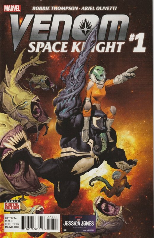 VENOM SPACE KNIGHT # 1 (2016)