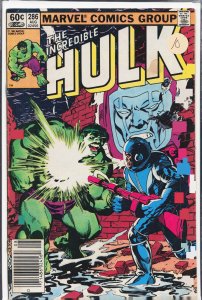 The Incredible Hulk #286 (1983) Hulk