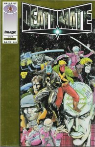 Deathmate Yellow #1 GOLD Valiant Comics TPB October Oct 1993 Ostrander VFNM