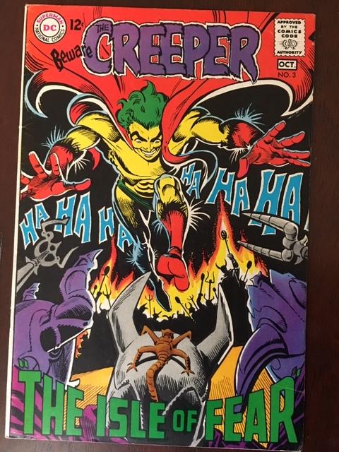 THE CREEPER #3 DITKO! GLOSSY VF- CLASSIC DC SILVER AGE