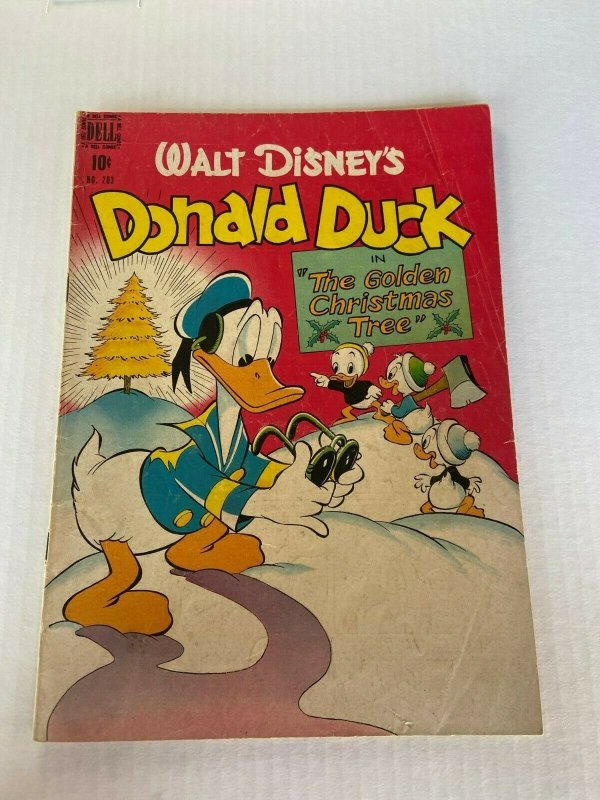 DELL Four Color 203 VG Donald Duck The Golden Christmas Tree Barks (Dec. 194