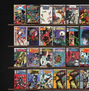 Huge Lot 150+ Comics with Shadowman, Warchild, Action Comics, Valor & More!