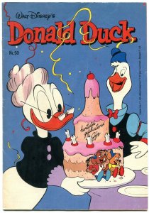 Walt Disney's Donald Duck #50 1982-Dutch comics FN