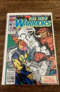 The New Warriors #17 Newsstand Edition (1991)