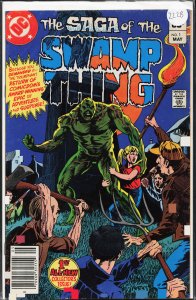 The Saga of Swamp Thing #1 (1982) Swamp Thing