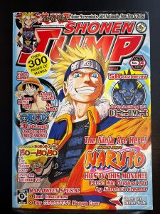 Shonen Jump #34 (Volume 3, Issue 10) October 2005 - Naruto cover (damaged)