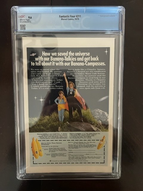 Fantastic Four #211 - CGC 9.6 - 1st Terrax!