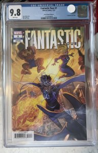 Fantastic Four #1 CGC 9.8 ‘23 Alex Ross Cover B Variant LGY# 694 (Movie Coming!) 