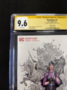 Punchline #1 CGC 9.6 Gold Frank Cho Variant Cover Signed