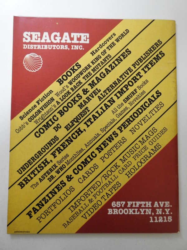 Eclipse Magazine #3 (1981) FN+ Condition!