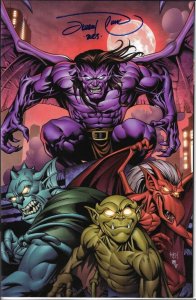 Gargoyles #1 Altered Reality Virgin Cover Jeremy Clark Signed Dynamite EB205