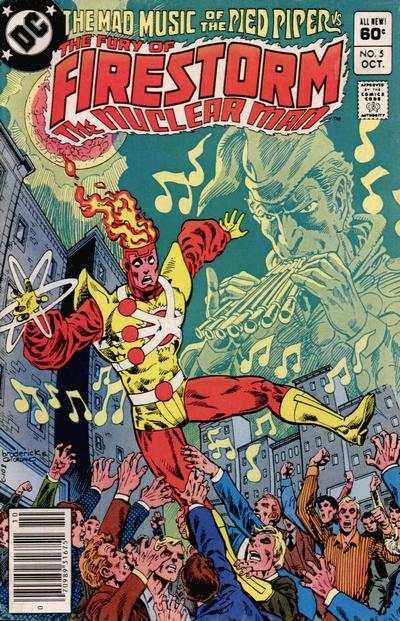 Fury of Firestorm (1982 series) #5, VF+ (Stock photo)