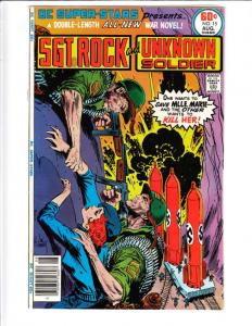 DC Super-Stars #15 (Aug-77) VF/NM- High-Grade Sgt. Rock, Easy Co., Unknown So...