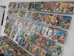 Huge Lot of 180+ Comics W/ Flash, Green Arrow, Hawkman Avg. FN- Condition!