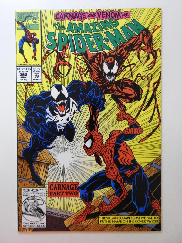 The Amazing Spider-Man #362 (1992) Beautiful NM- Condition!