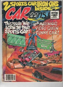 VINTAGE Oct 1985 Car Toons Magazine