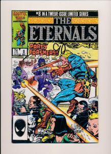 Marvel Comics THE ETERNALS #1,2,3,8  ~ VF 1985 (HX838) 4 Comics