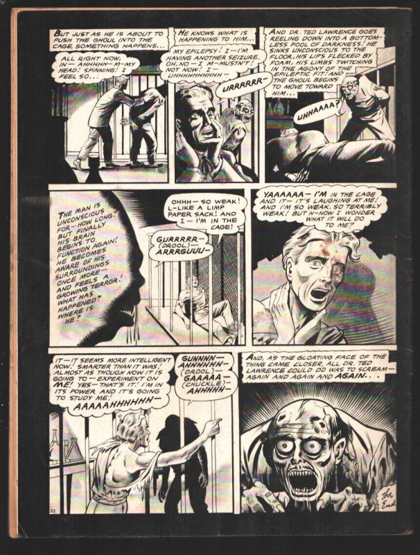 Horror Tales Vol. 4 #3-1972-Vampire, decapitation-headlight cover art-Terror ...