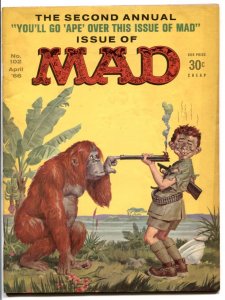 MAD Magazine #102-1966-Mingo-Drucker-Martin-Clarke-VG/FN