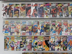 Huge Lot 180+ Comics W/ X-Men, Daredevil, Hulk, FF+ Avg VF Condition!