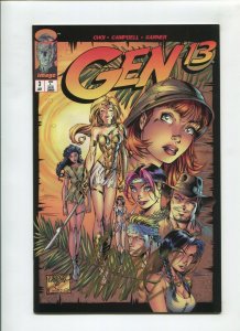 GEN 13 #3 (9.2) J. SCOTT CAMPELL- W/COA #531/1500!! 1995