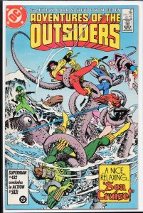 Adventures of the Outsiders #37 (1986) The Outsiders
