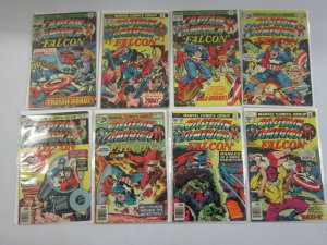 Captain America and The Falcon Comic Lot #150-222 (27 DIFF) 4.0 VG (1972 - 1978)